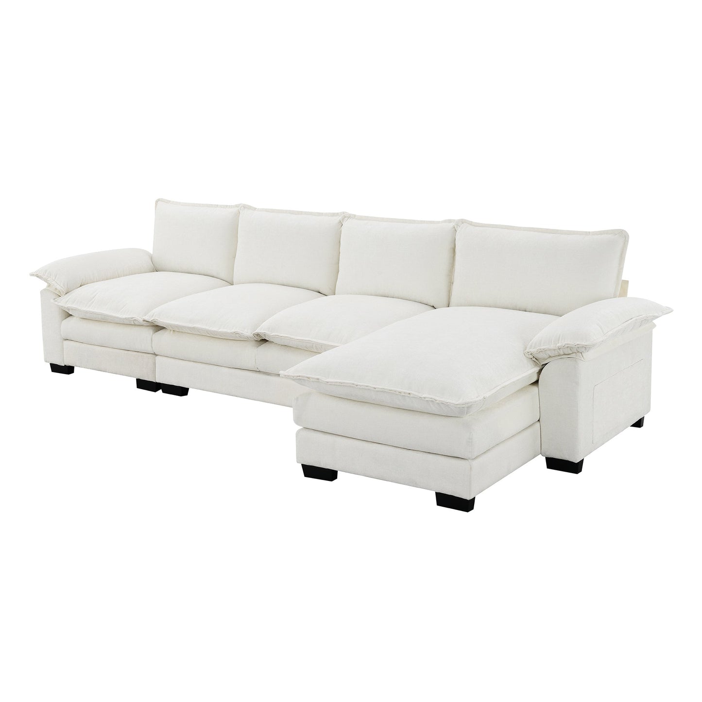 Tavaris Comfy Modern L-Shaped Sofa