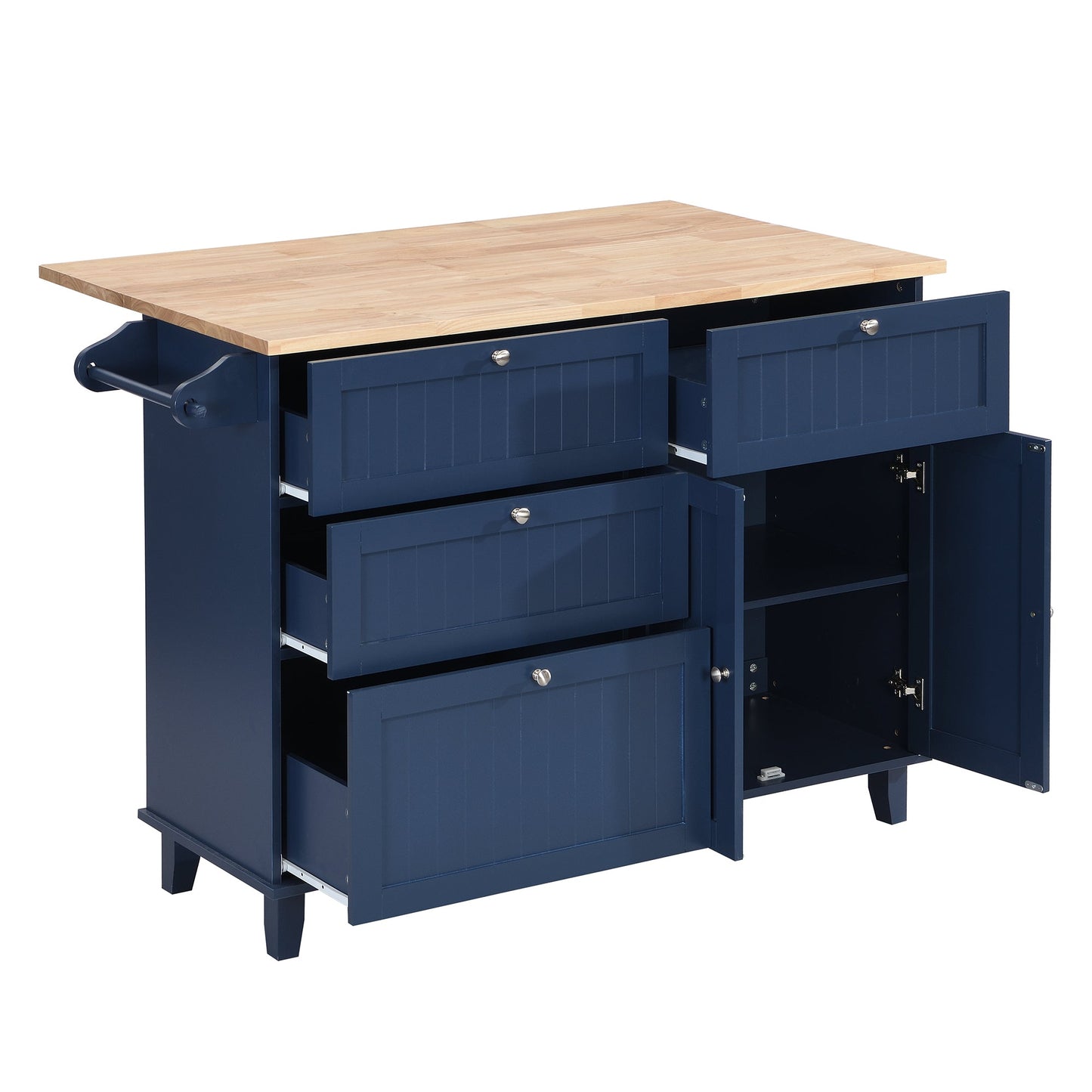 Farmhouse Kitchen Island Dining Set