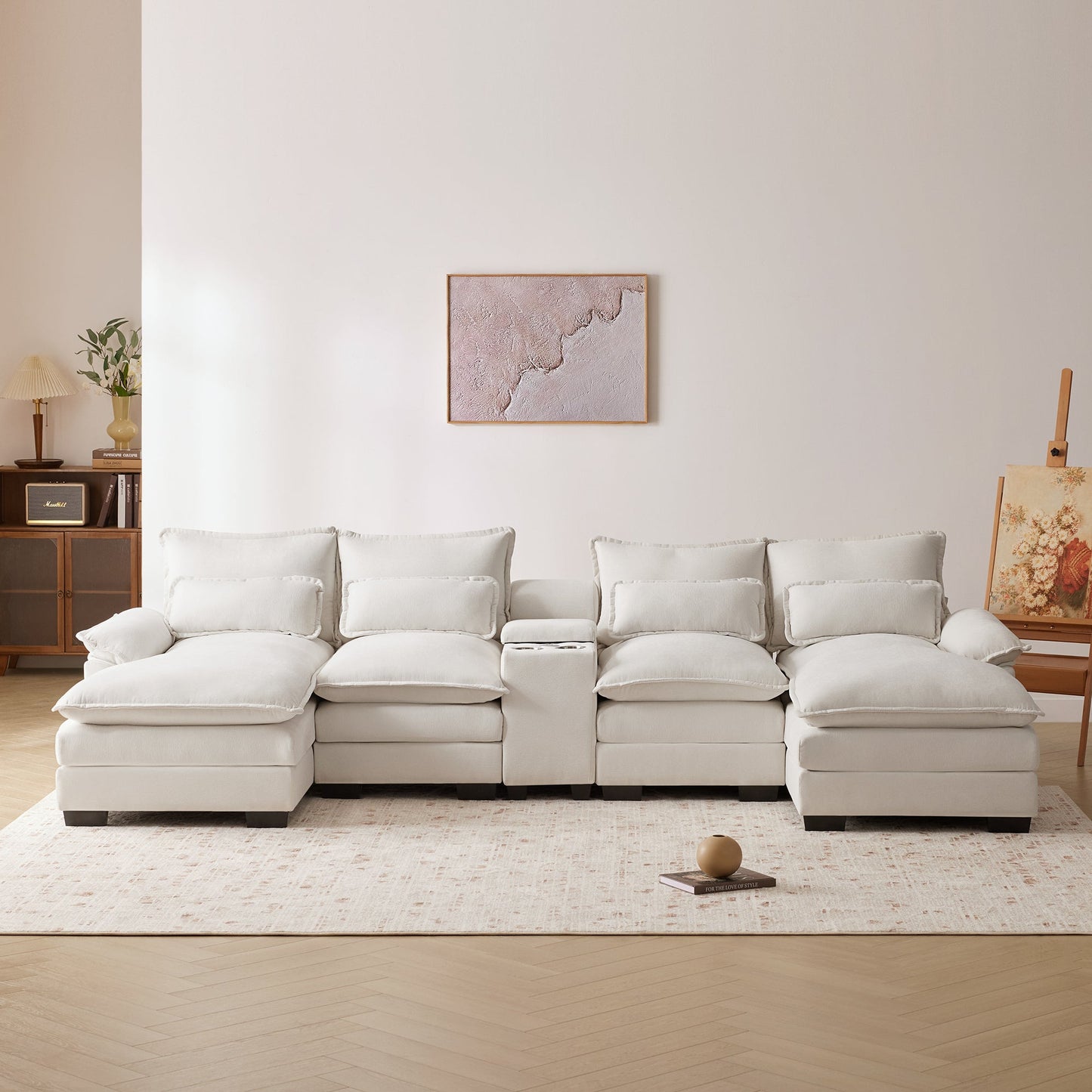AuroraHub U-Shape Sofa