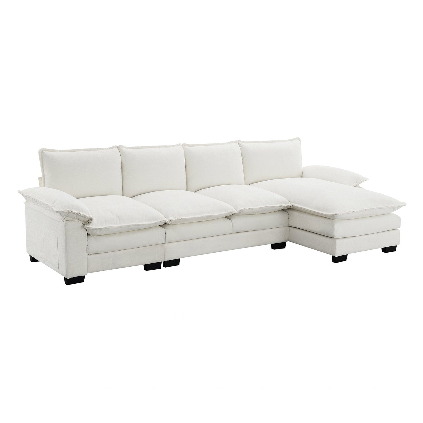 Tavaris Comfy Modern L-Shaped Sofa