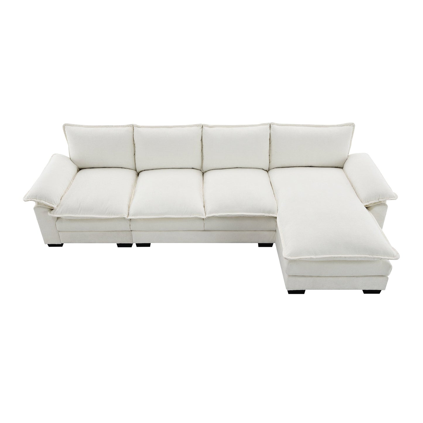 Tavaris Comfy Modern L-Shaped Sofa