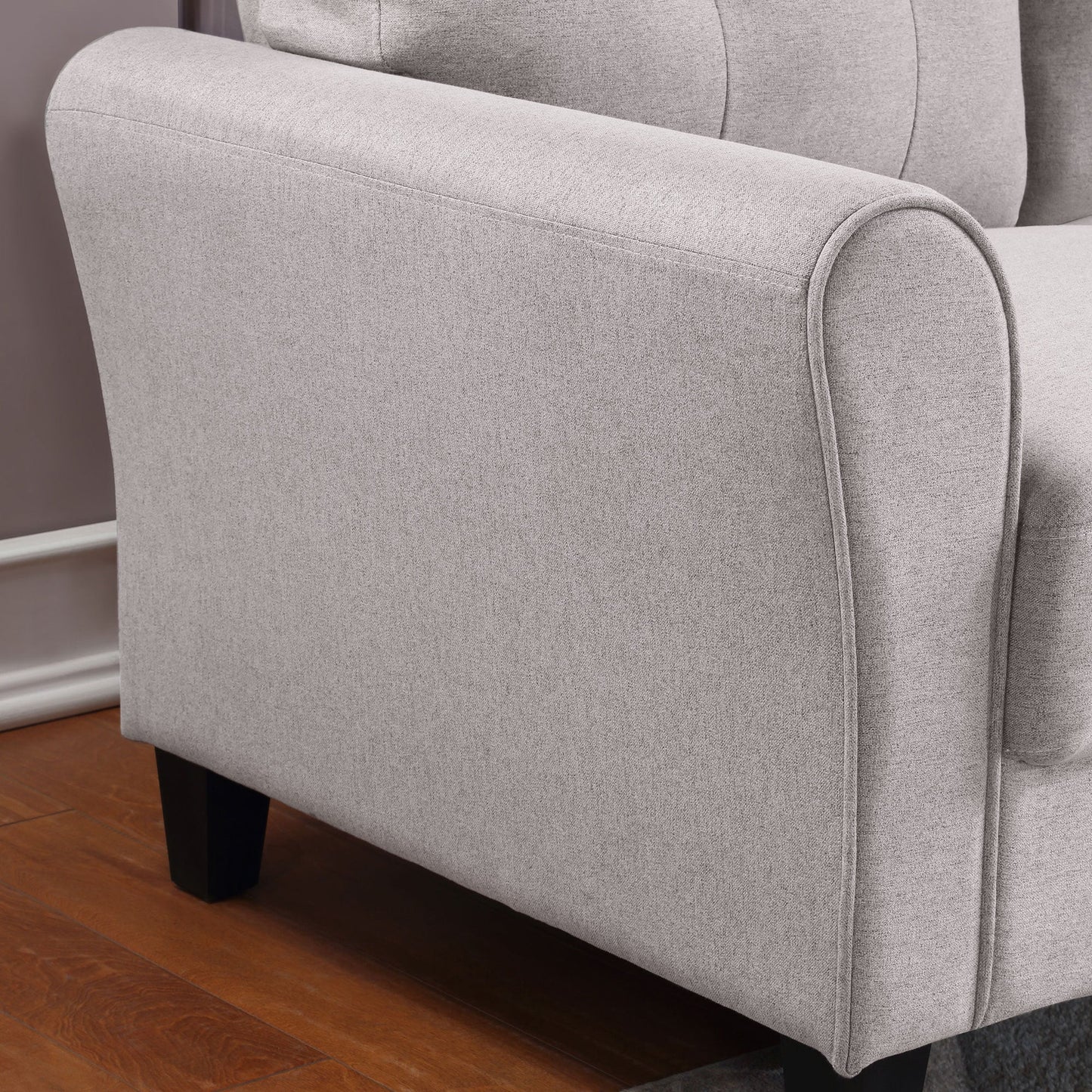 GrandÉlan Linen Chair
