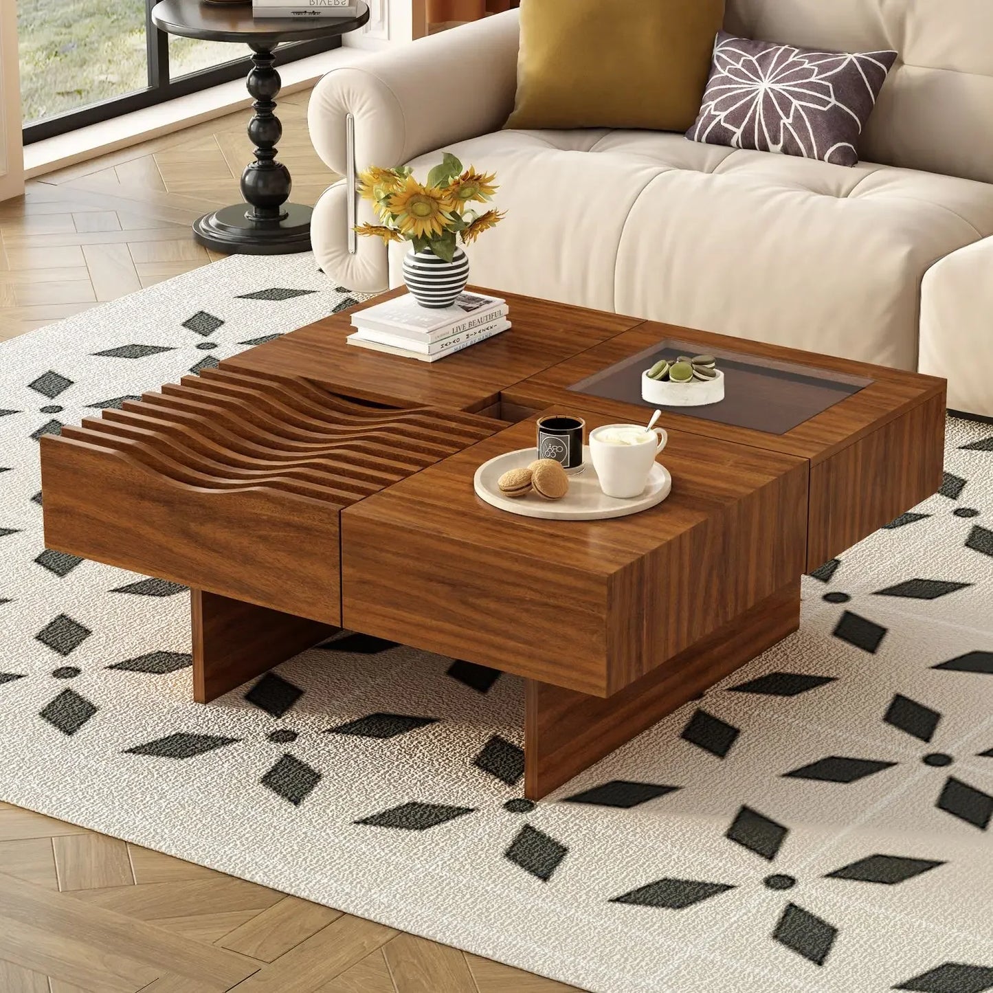 Sereno Mid-Century Coffee Table