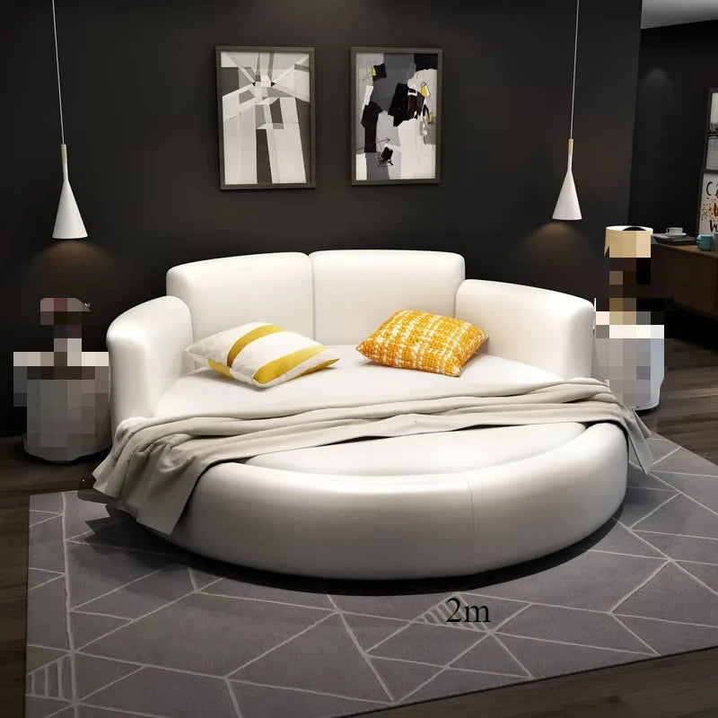 Round Minimalist Bed