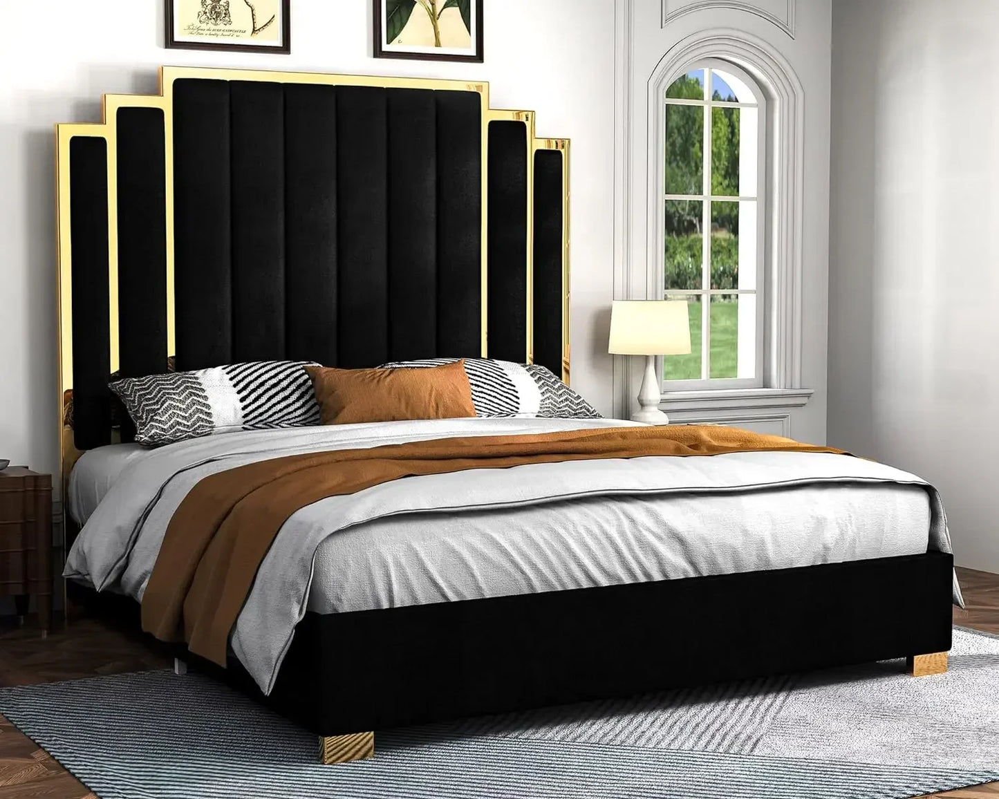 Allura Minimalist King Bed