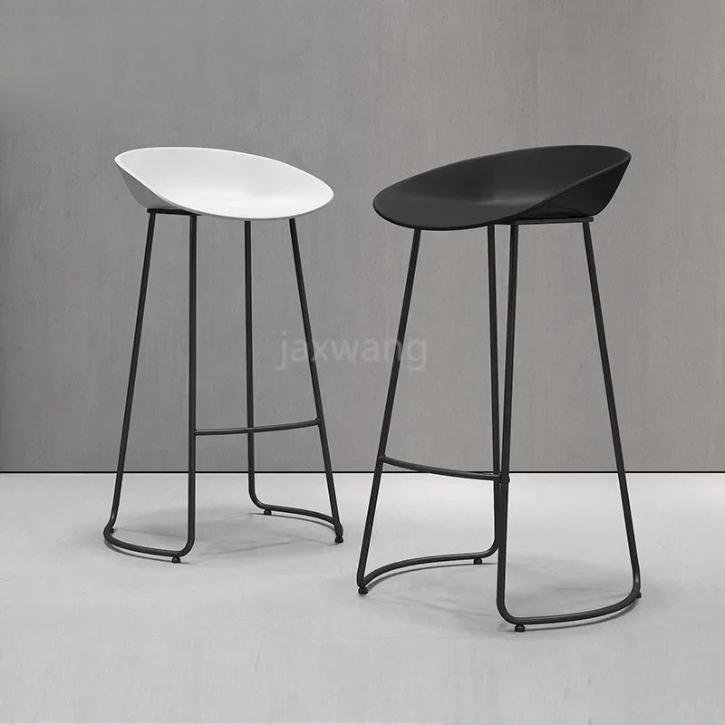 High Footstool Bar Chair