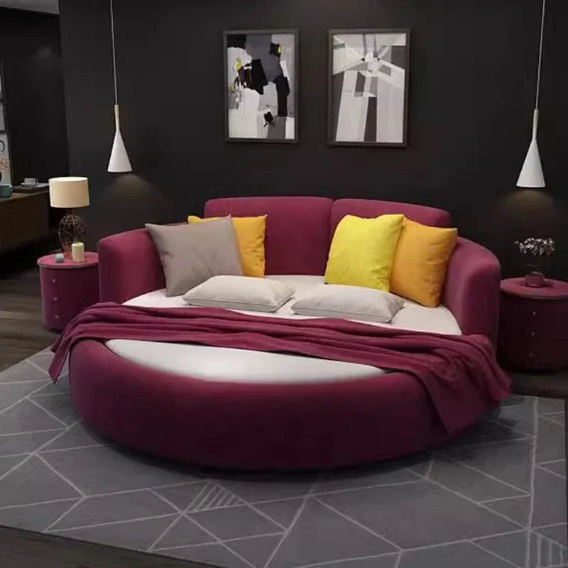 Round Minimalist Bed