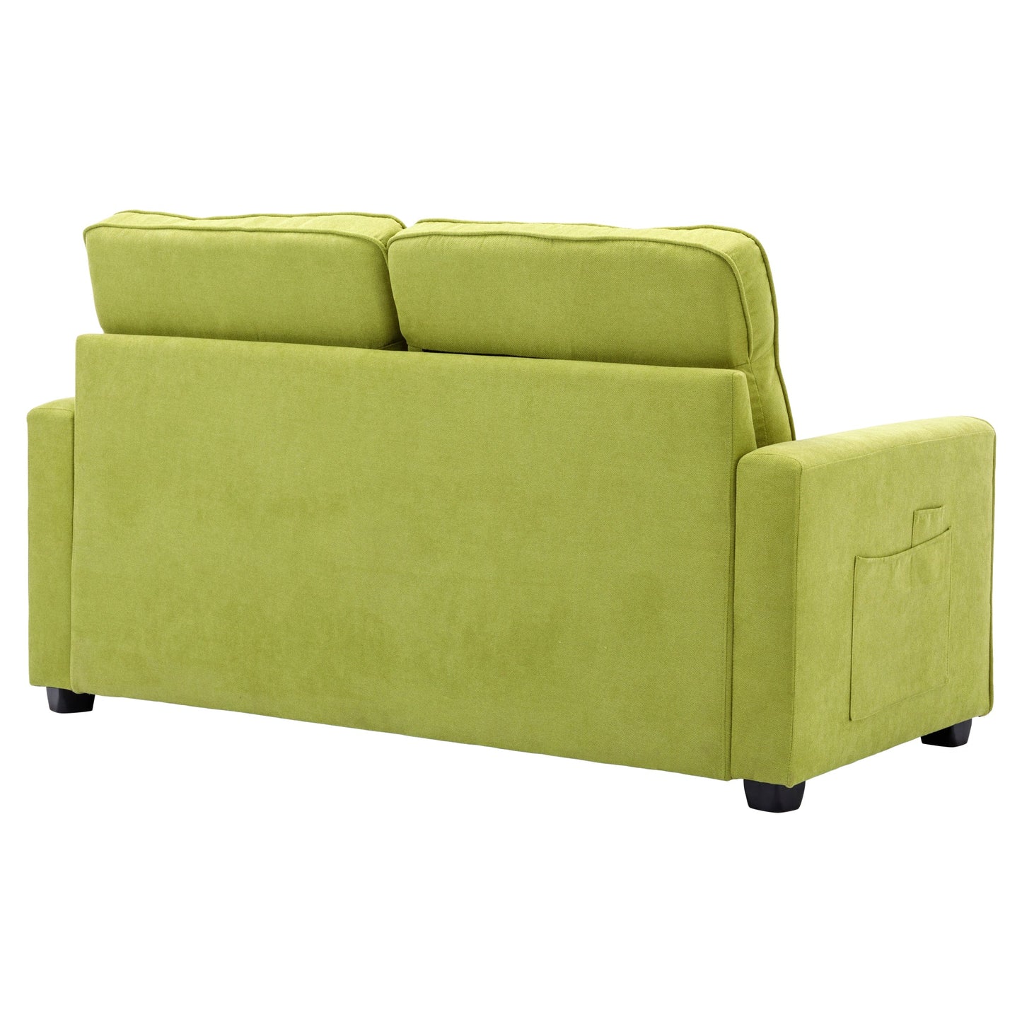 LuminaPull Green Loveseat Sofa