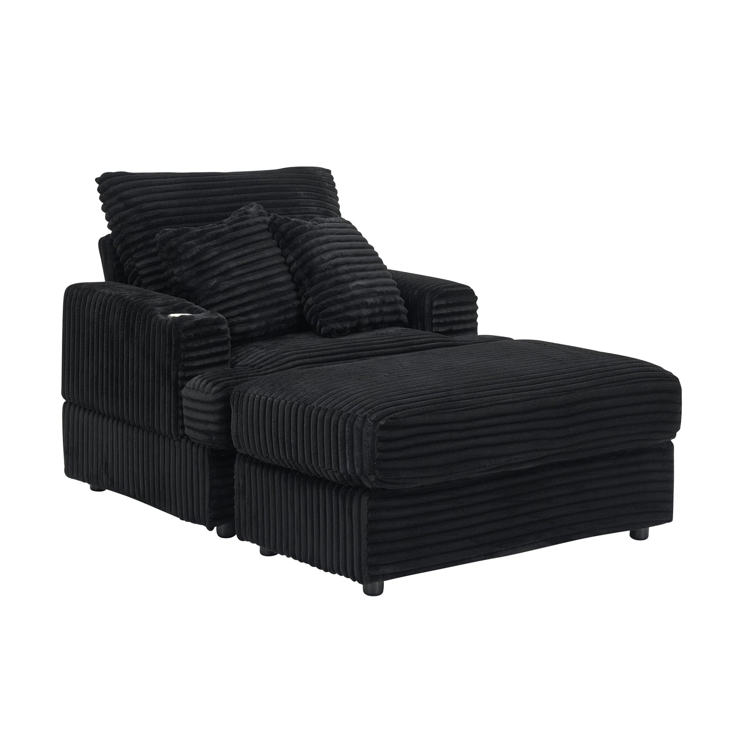 Delara Nest Armchair with Ottoman