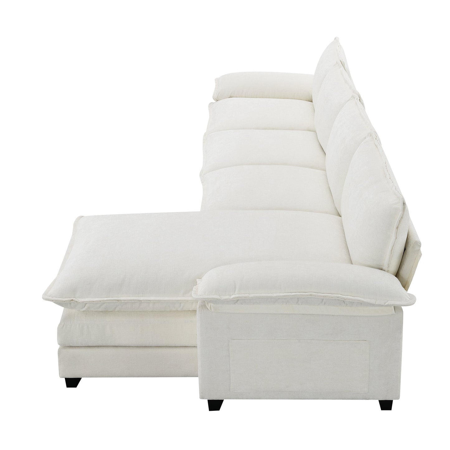 Tavaris Comfy Modern L-Shaped Sofa