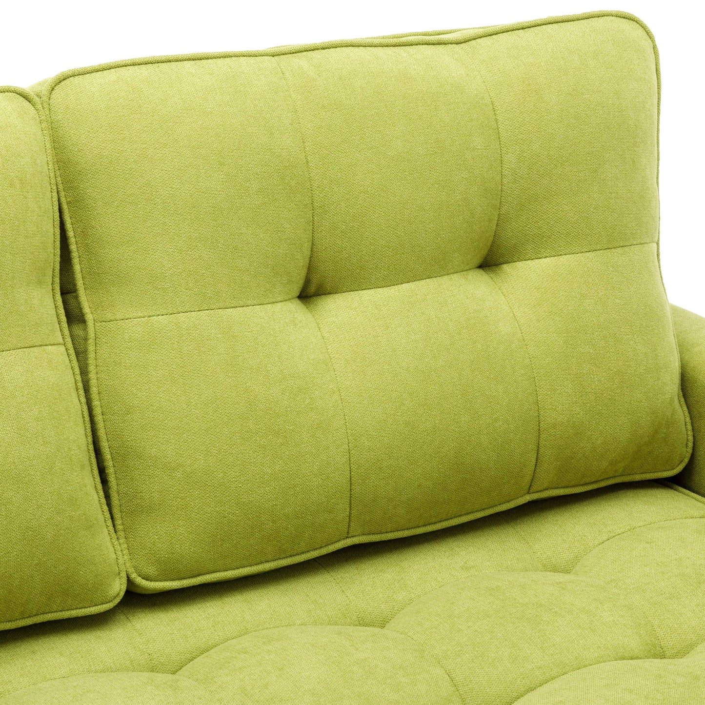 LuminaPull Green Loveseat Sofa