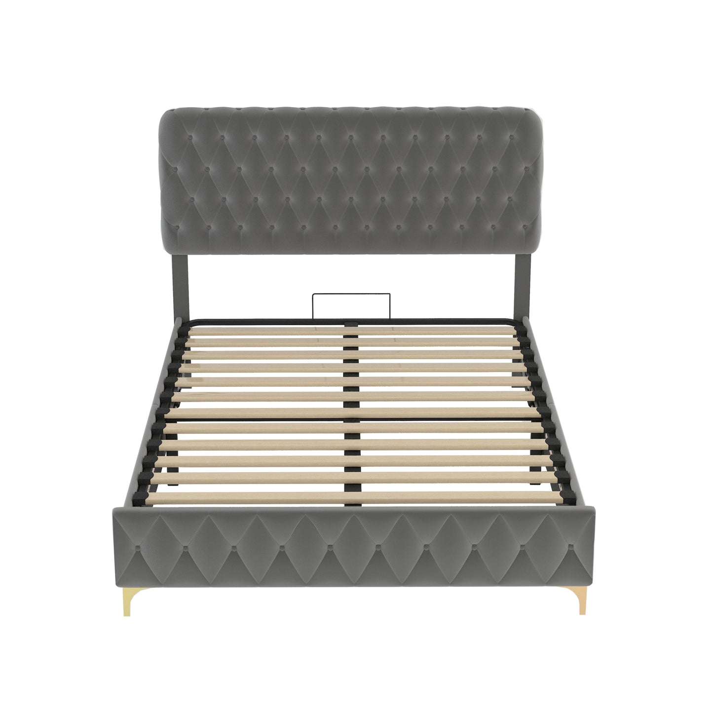 Queen Valente Platform Storage Bed