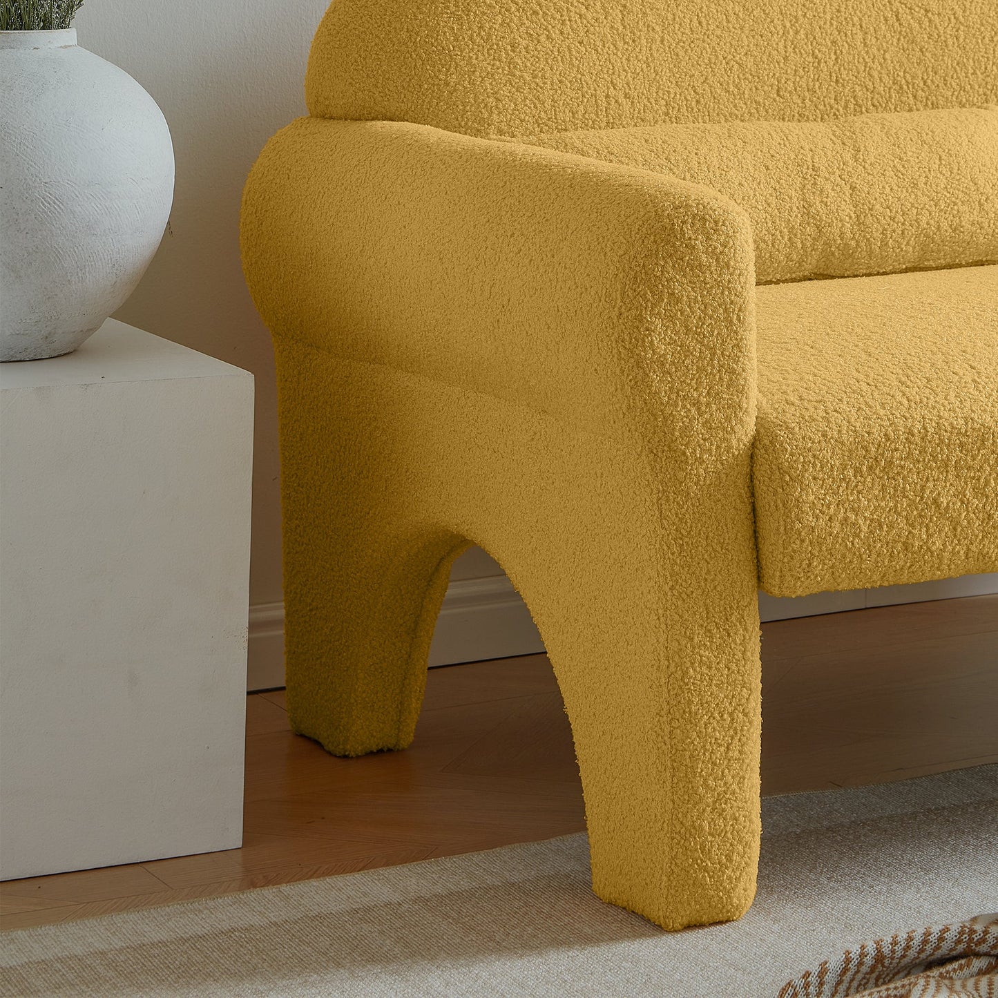 Aurora Bouclé Loveseat