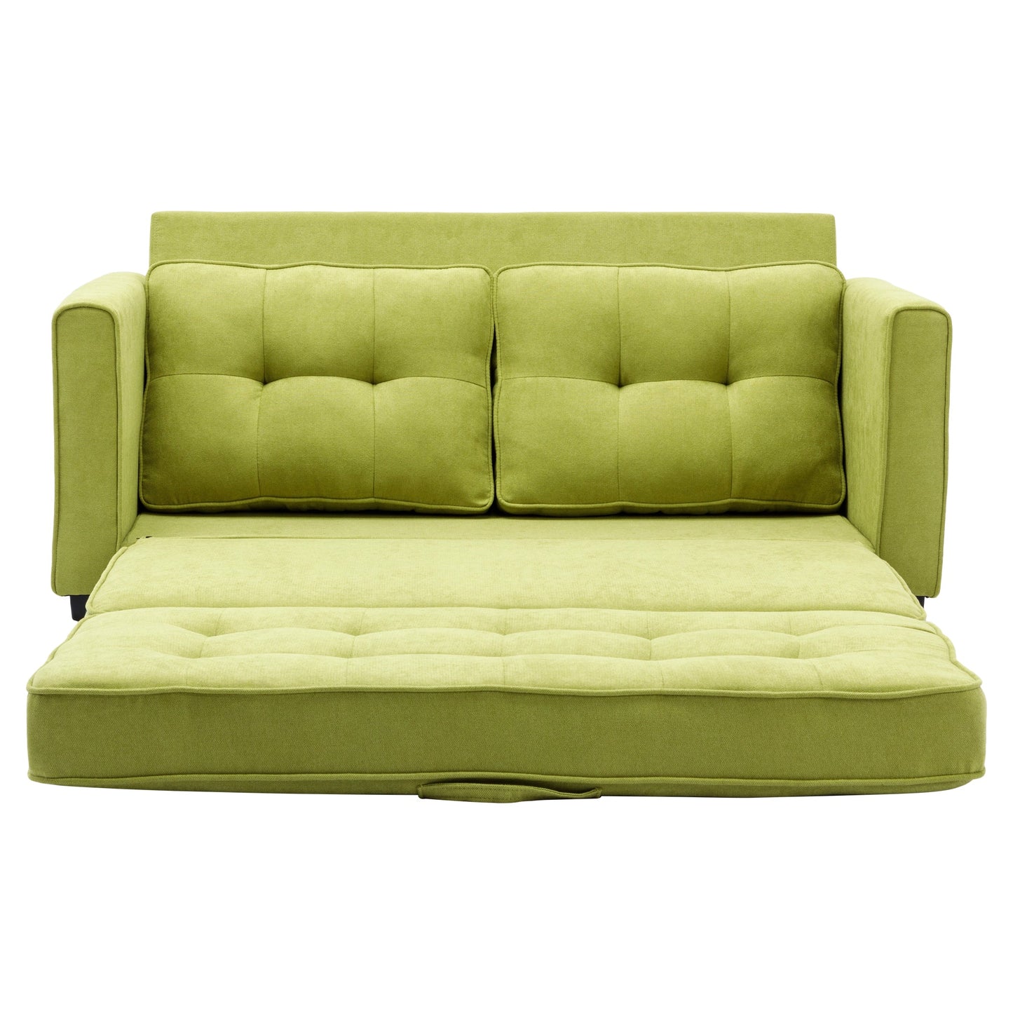 LuminaPull Green Loveseat Sofa