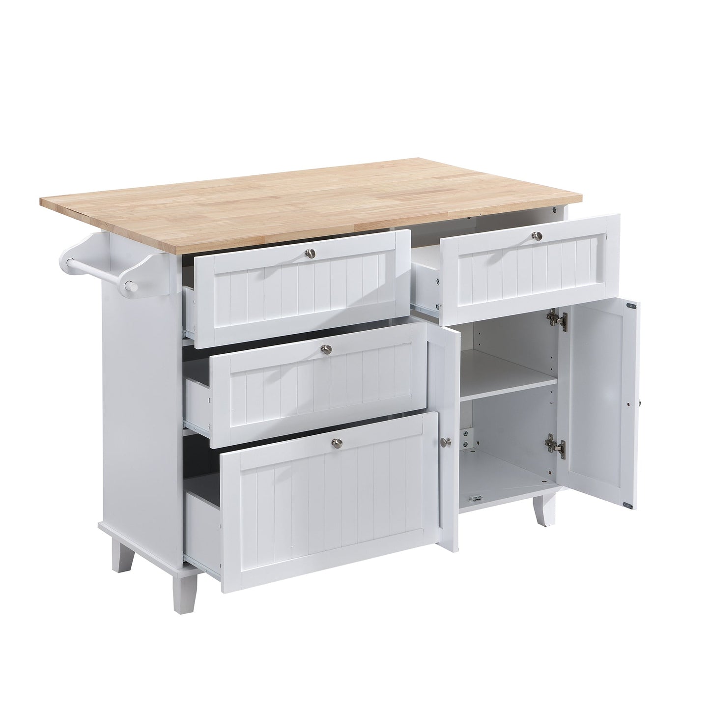 Farmhouse Kitchen Island Dining Set
