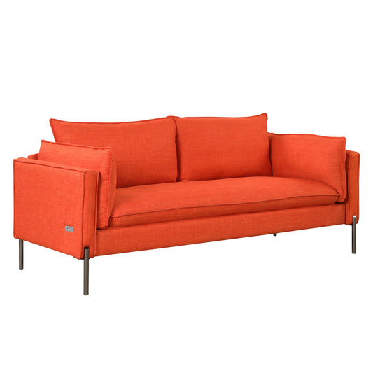 Valencia 3-Seat Linen Sofa
