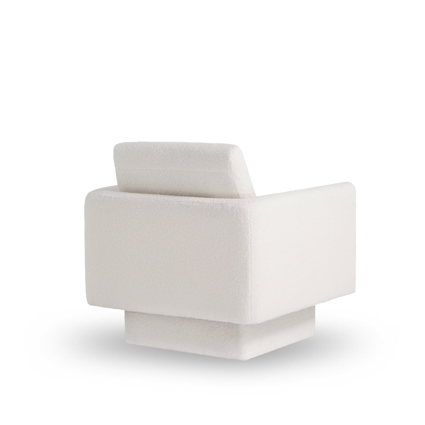 Serenity Teddy Sherpa Swivel Chair