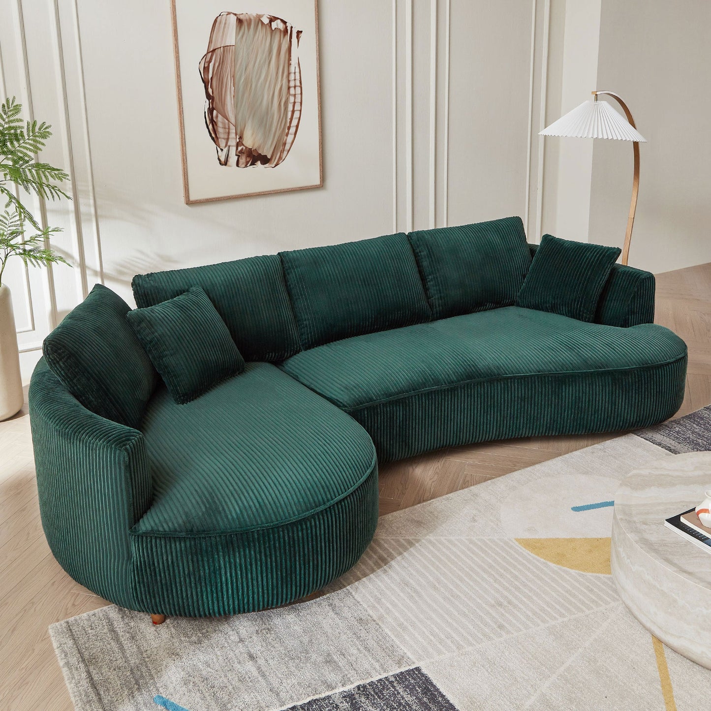 Darynth Comfy Curved Sectional