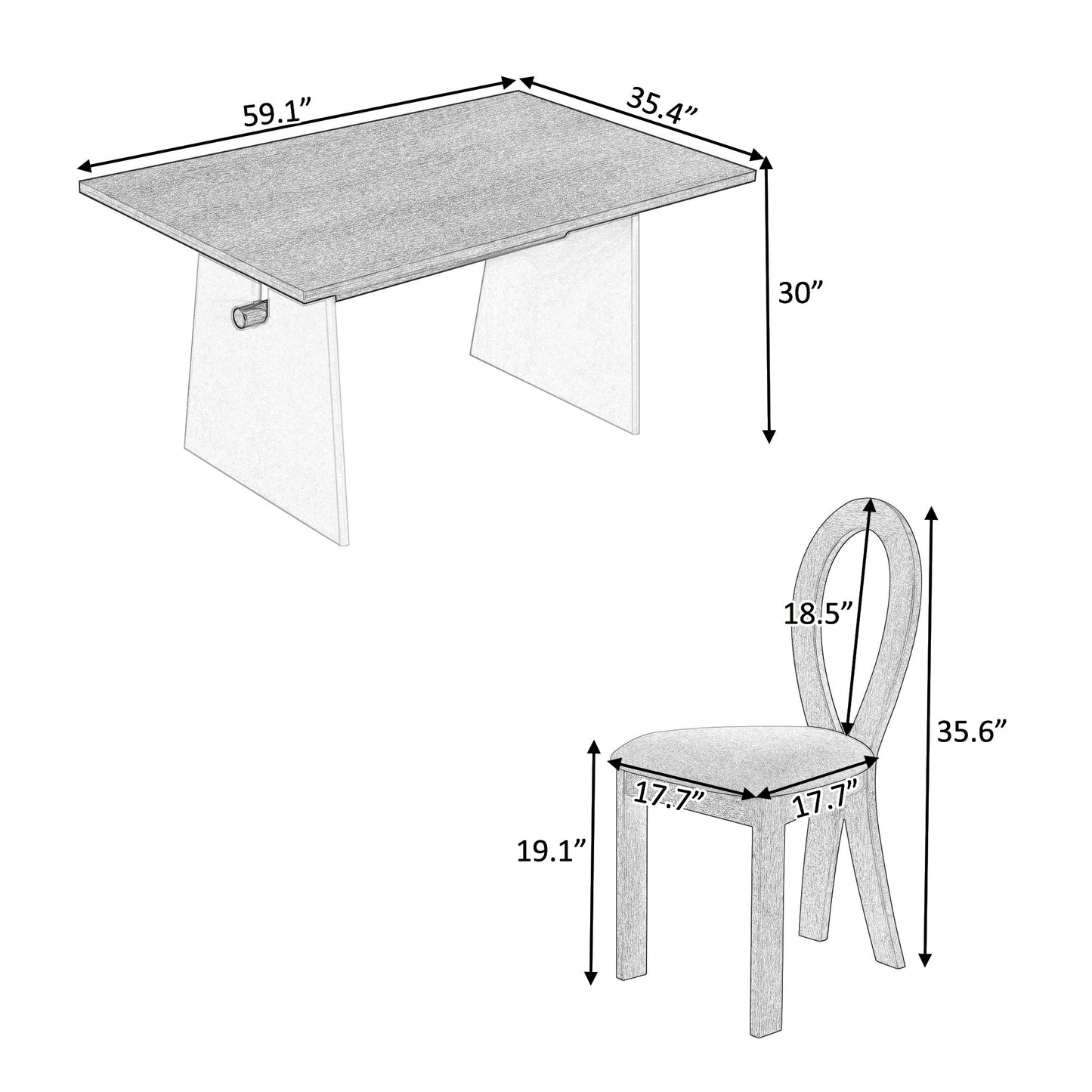 Atelier Modern Dining Set