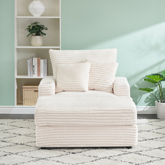 Delara Nest Armchair with Ottoman