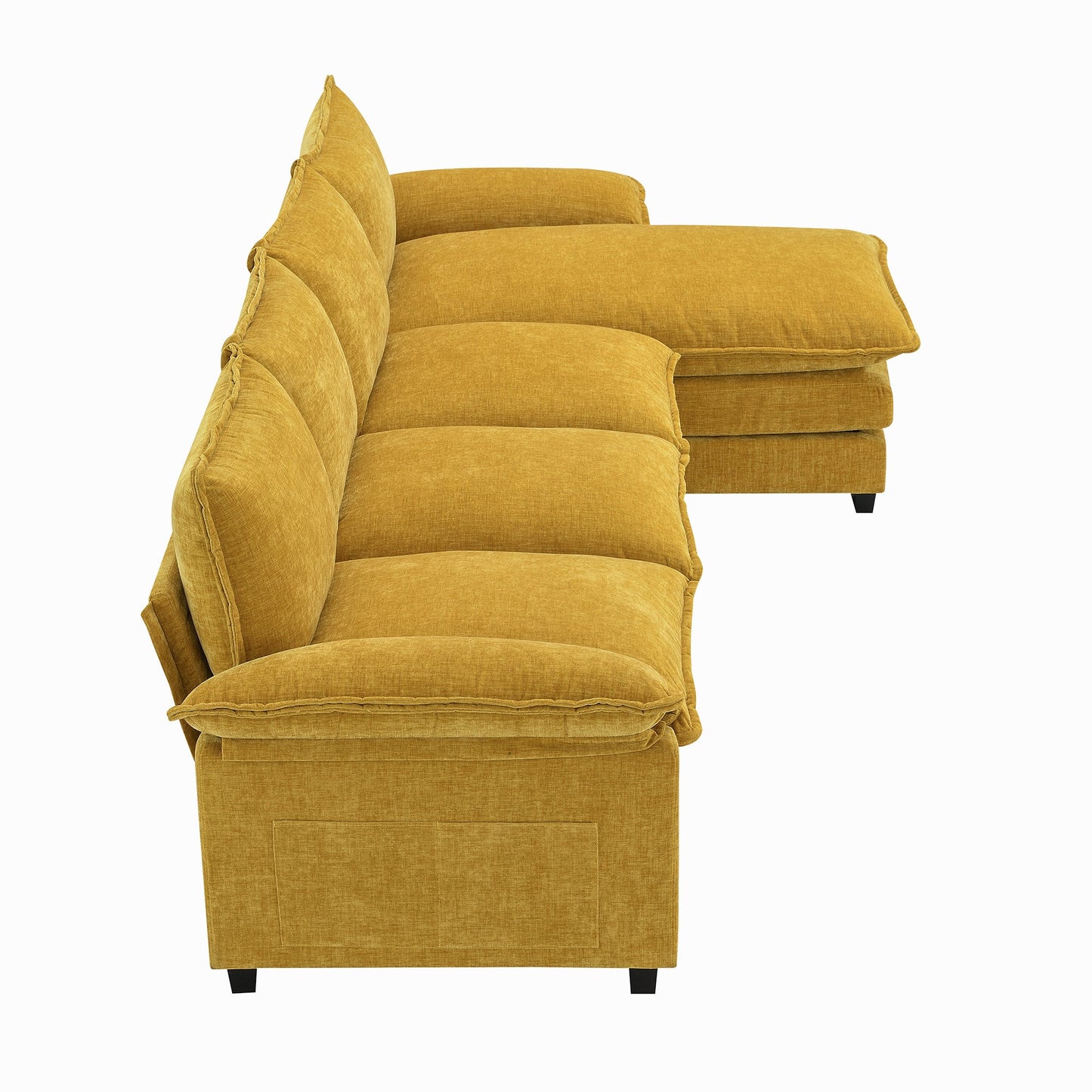 Tavaris Comfy Modern L-Shaped Sofa