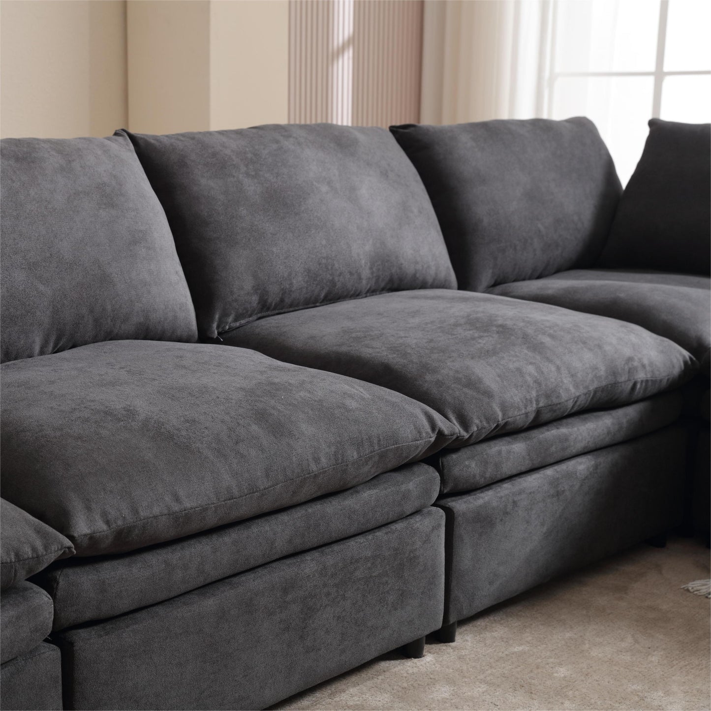 Althara Cloud U-Shaped Sectional