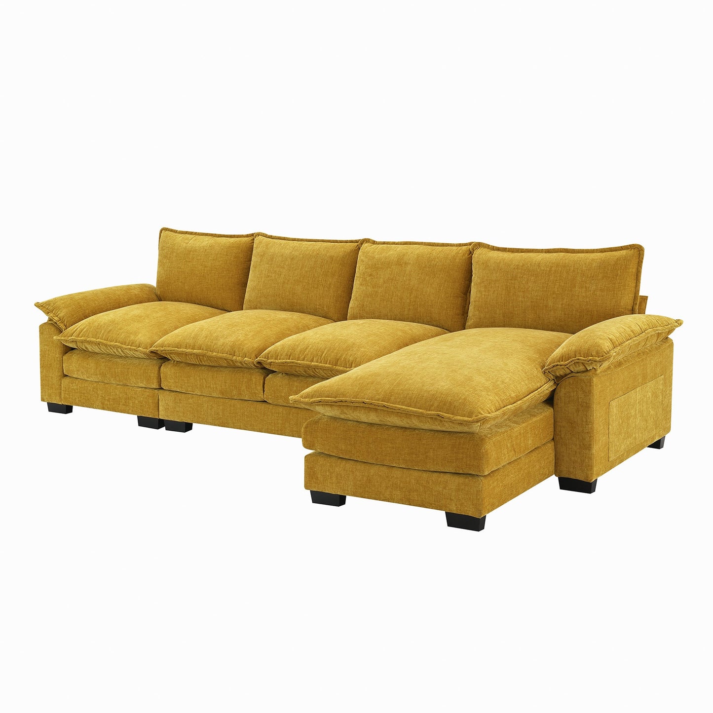 Tavaris Comfy Modern L-Shaped Sofa