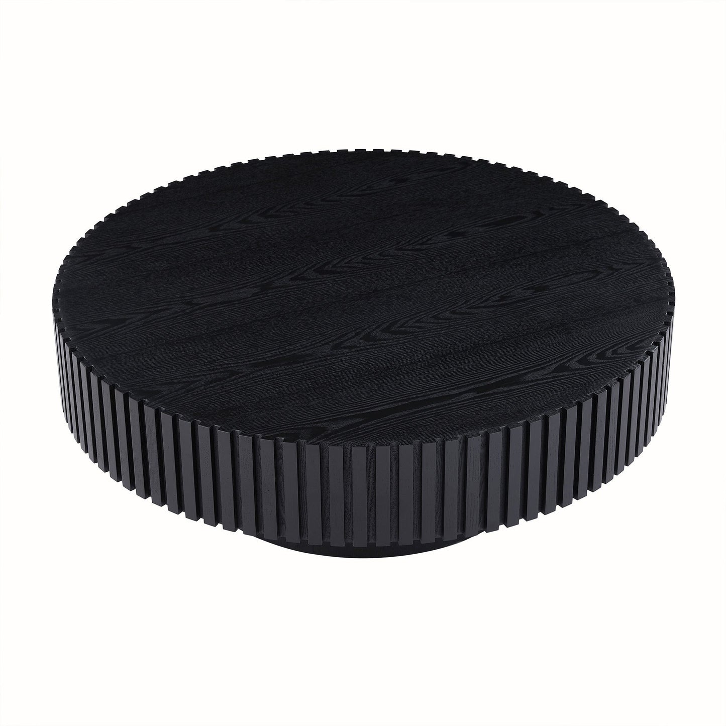 Nesting Round Wood Coffee Table