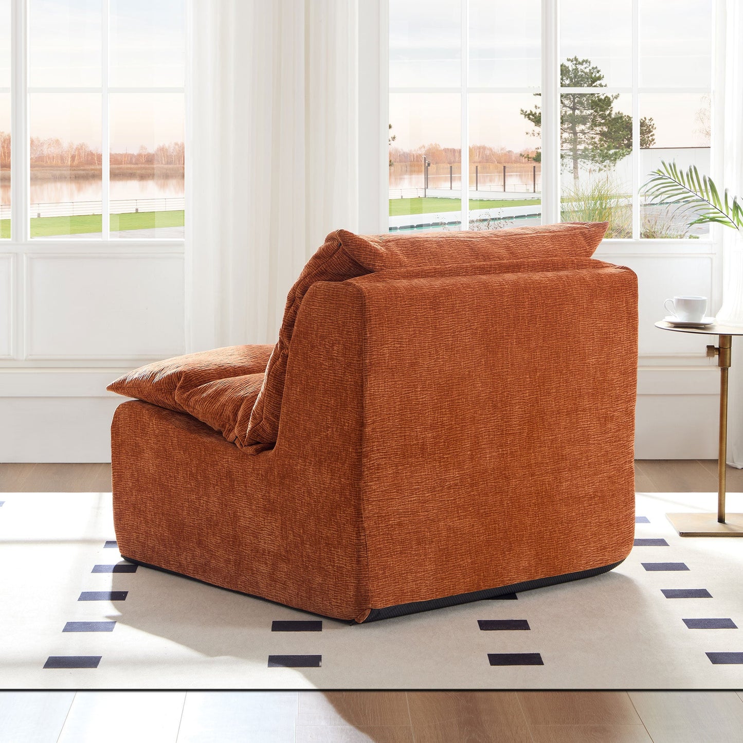 Minimalist Leisure Armless Lounger