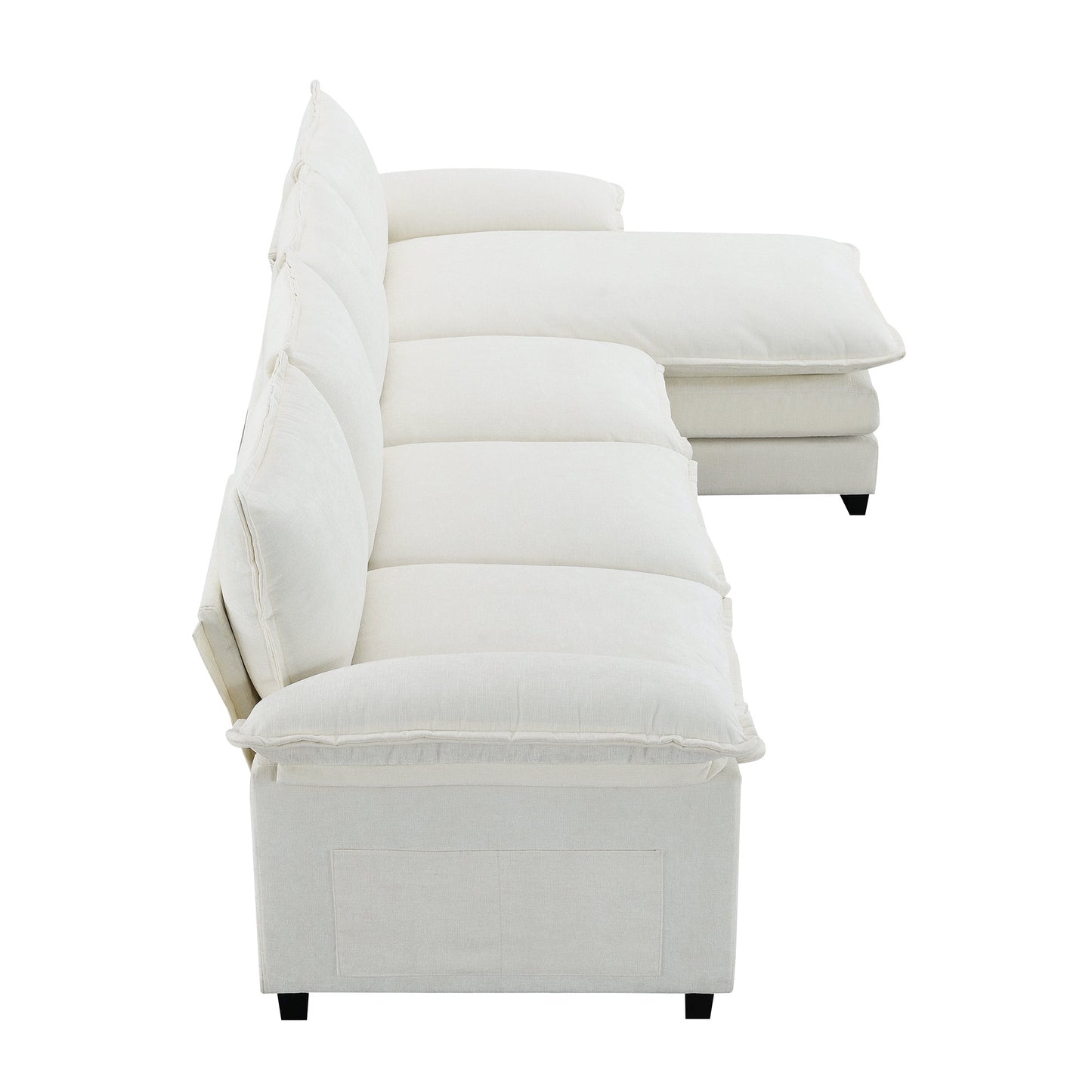 Tavaris Comfy Modern L-Shaped Sofa