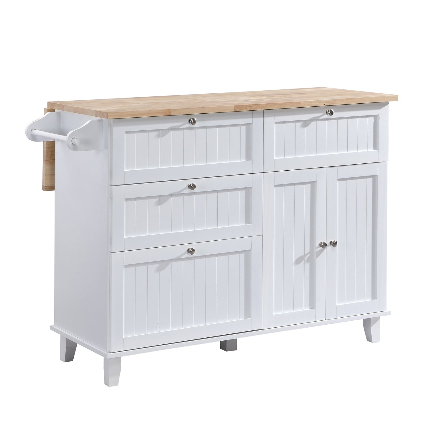 Farmhouse Kitchen Island Dining Set