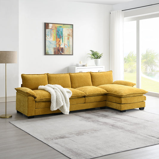 Tavaris Comfy Modern L-Shaped Sofa