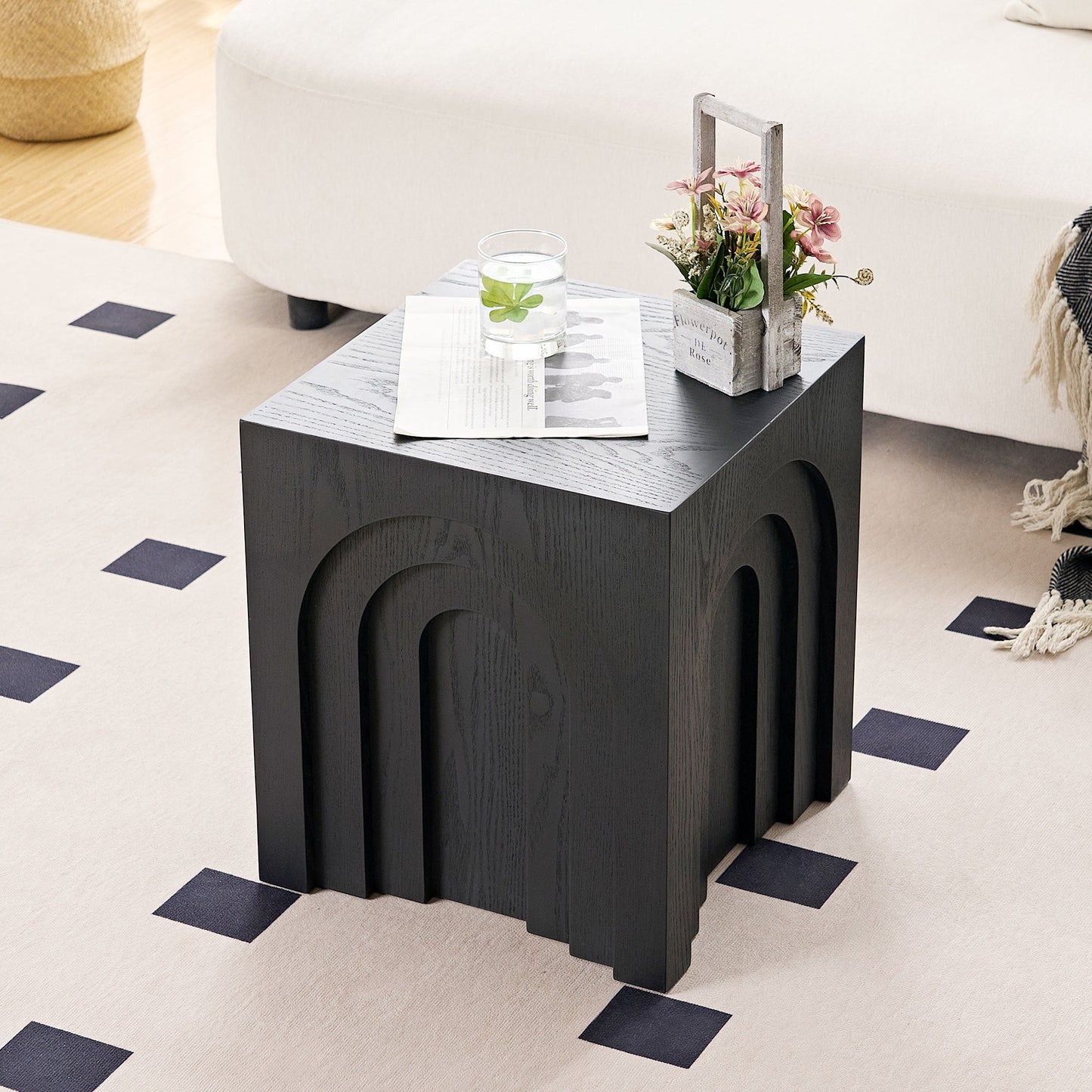 Nove Rainbow Square Side Table
