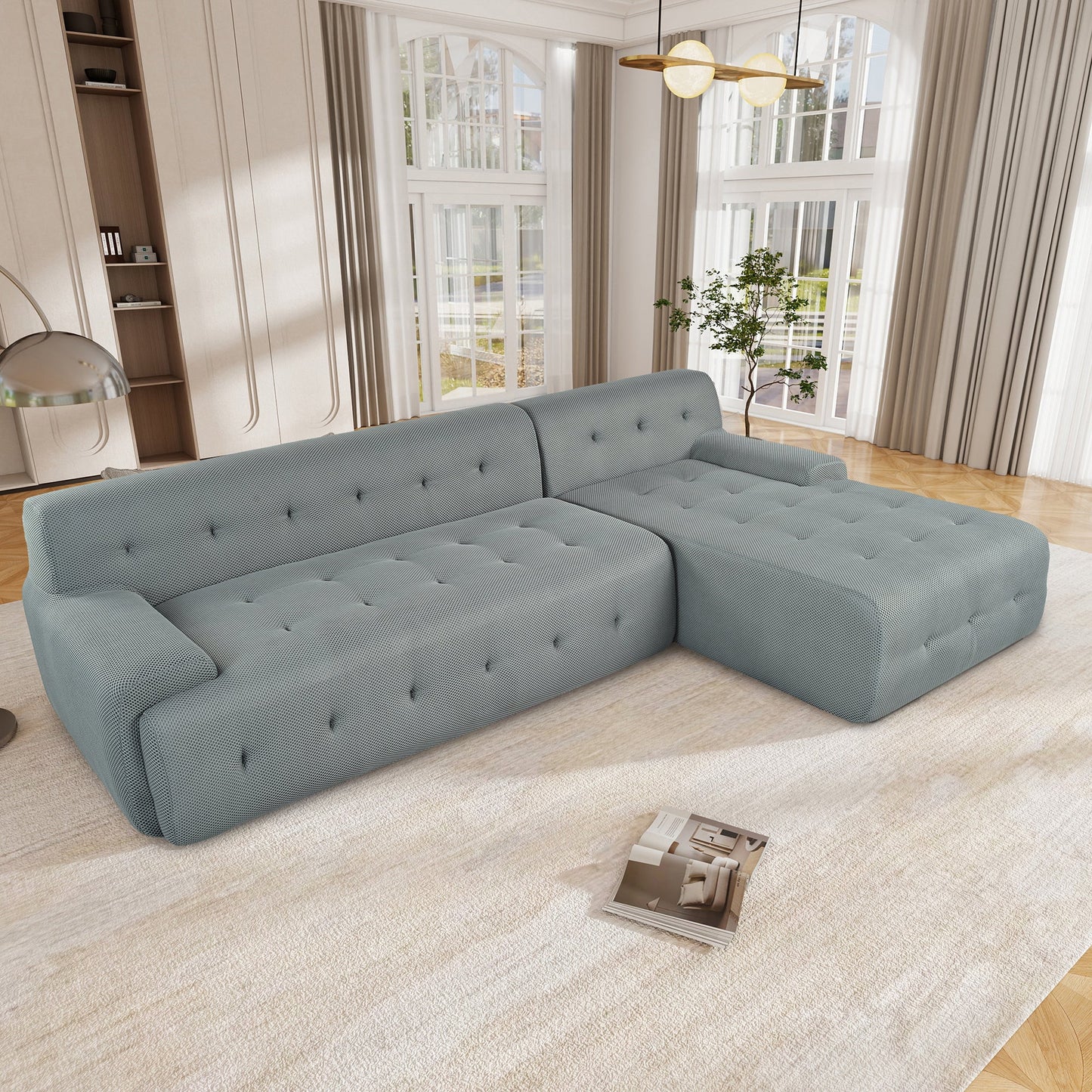 Gavriel Edge L-Shaped Minimalist Couch