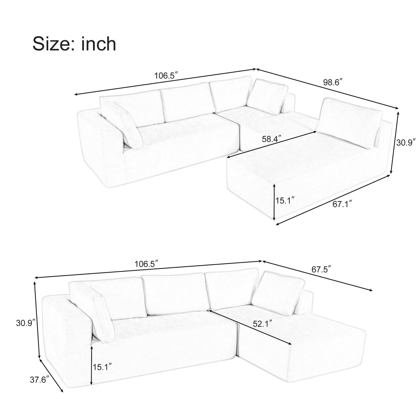 Modular Haven Sofa Set