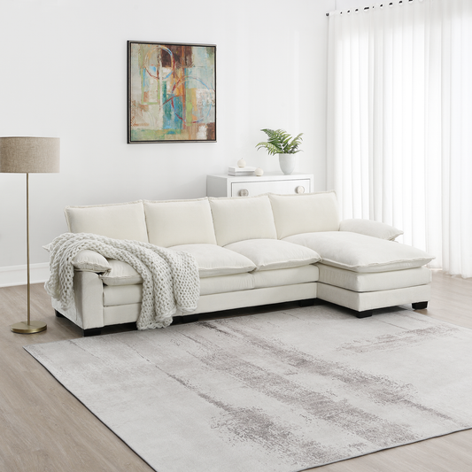 Tavaris Comfy Modern L-Shaped Sofa