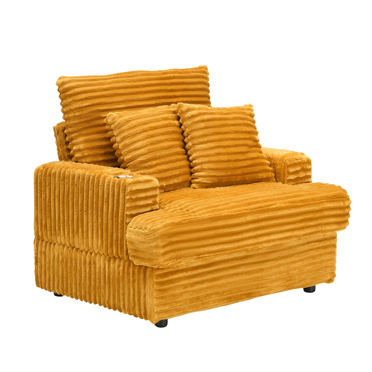 DelaraNest Armchair with Ottoman