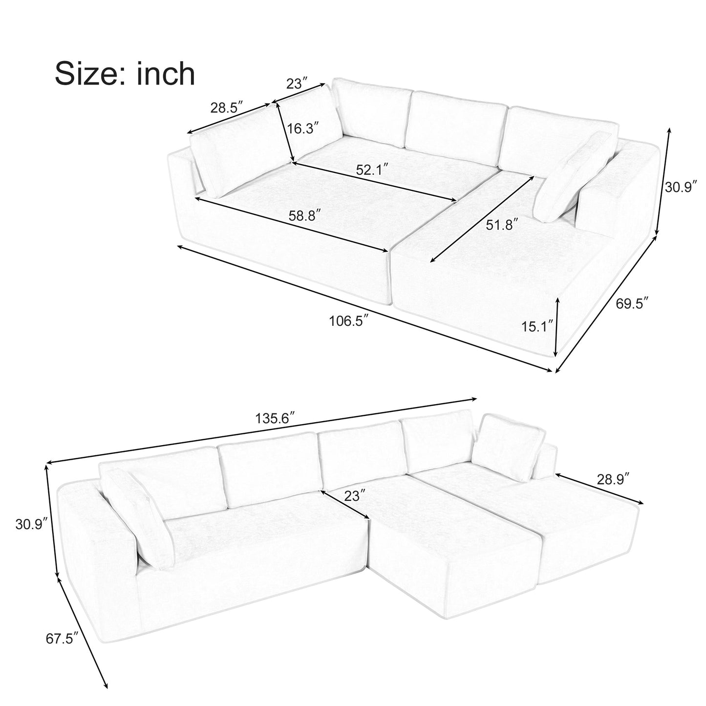 Modular Haven Sofa Set