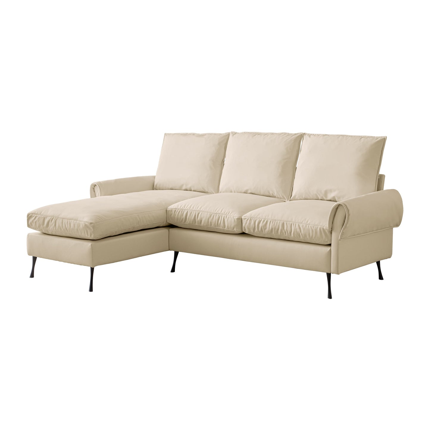 Isolde Accent L-Shaped Modern Couch