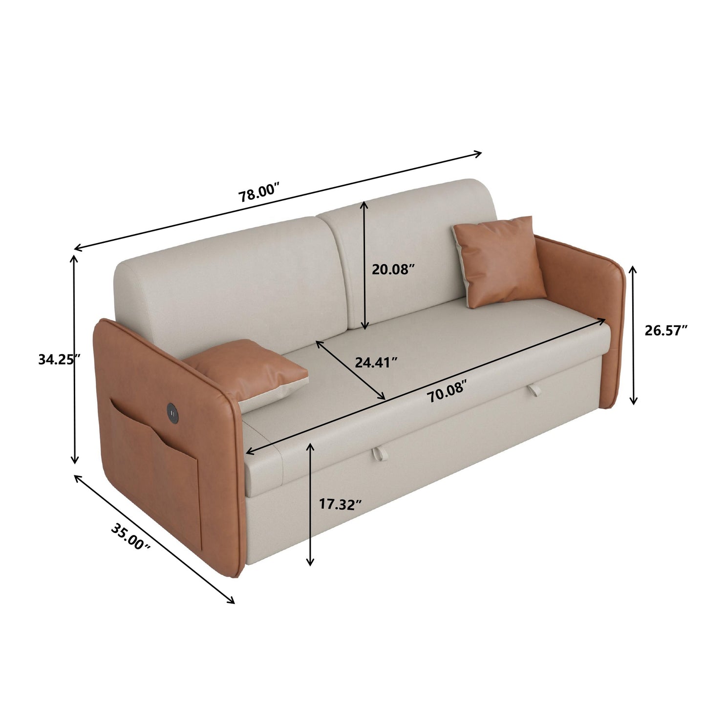 AltoFlex Folding Sofa Bed