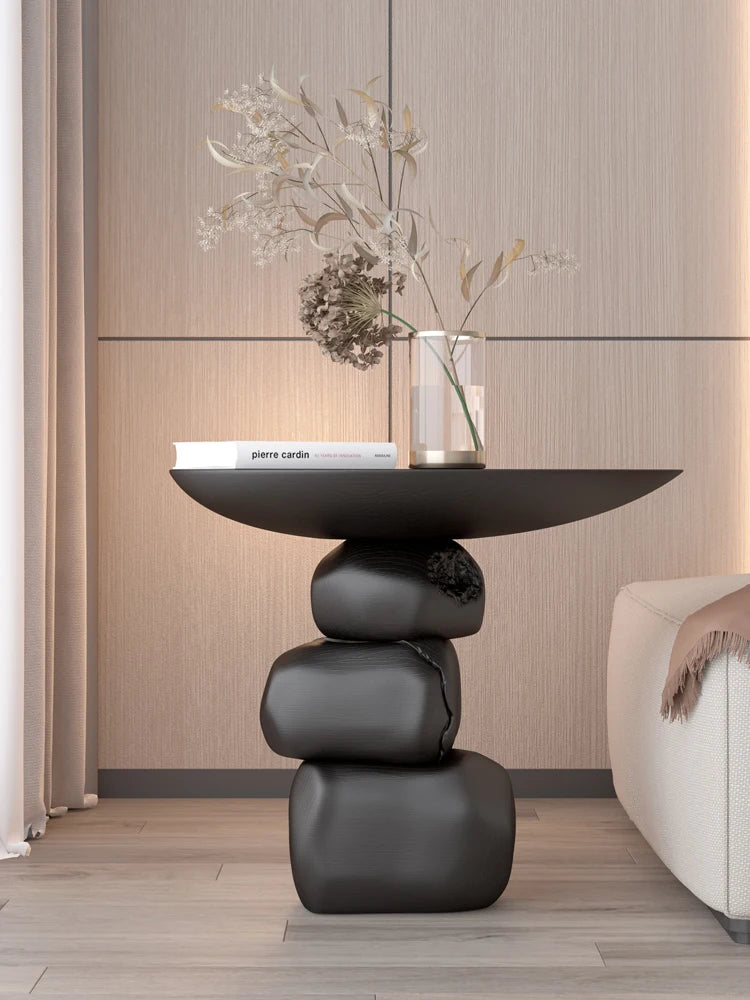 MoriZen Log Stone Table