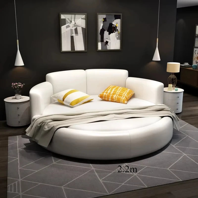 Round Minimalist Bed
