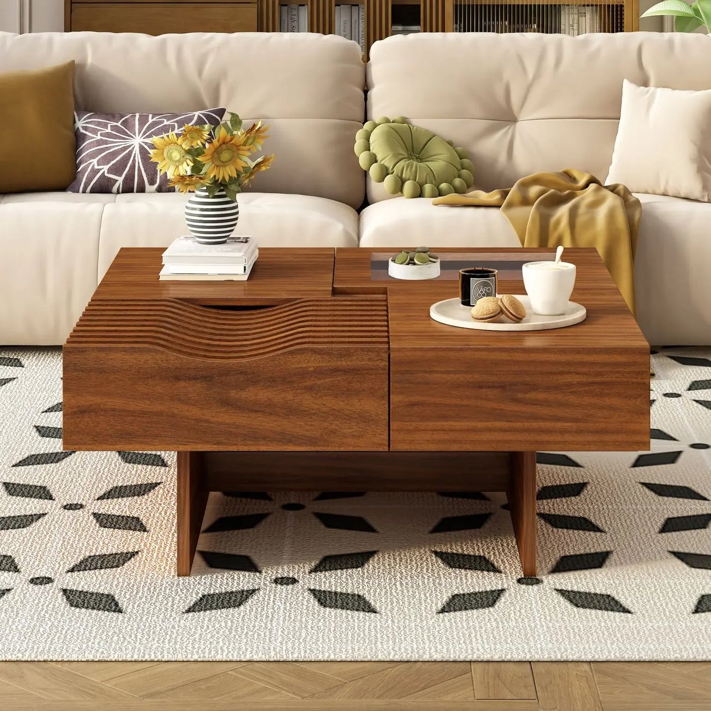 Sereno Mid-Century Coffee Table