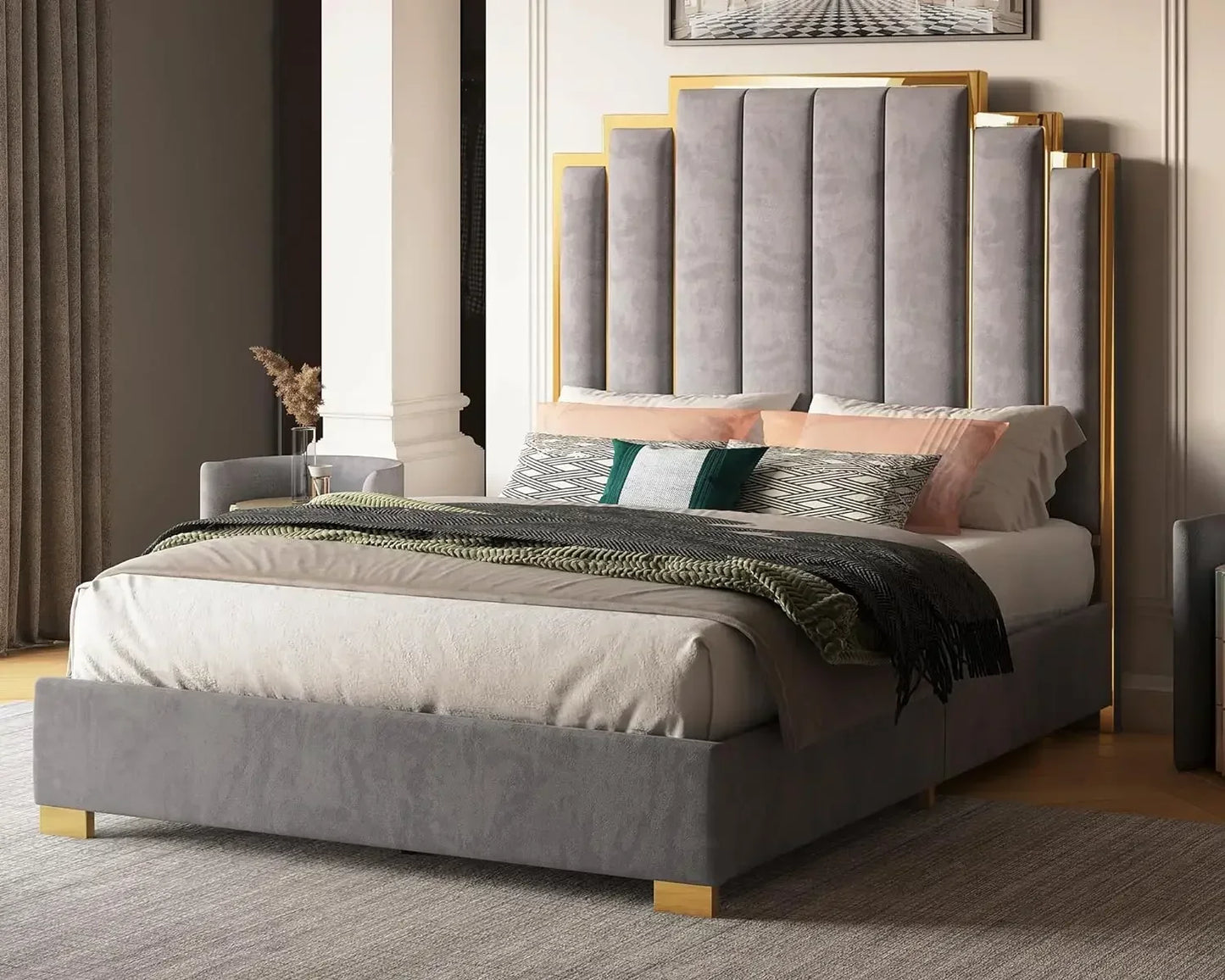 Allura Minimalist King Bed