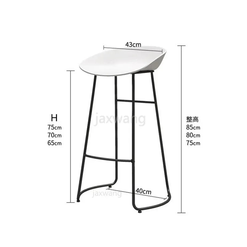 High Footstool Bar Chair