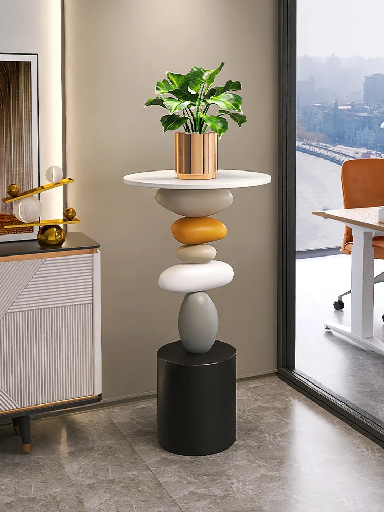 Modern Stone Floor Statue
