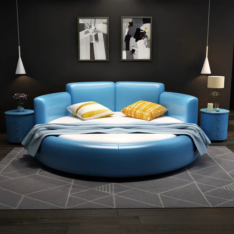 Round Minimalist Bed