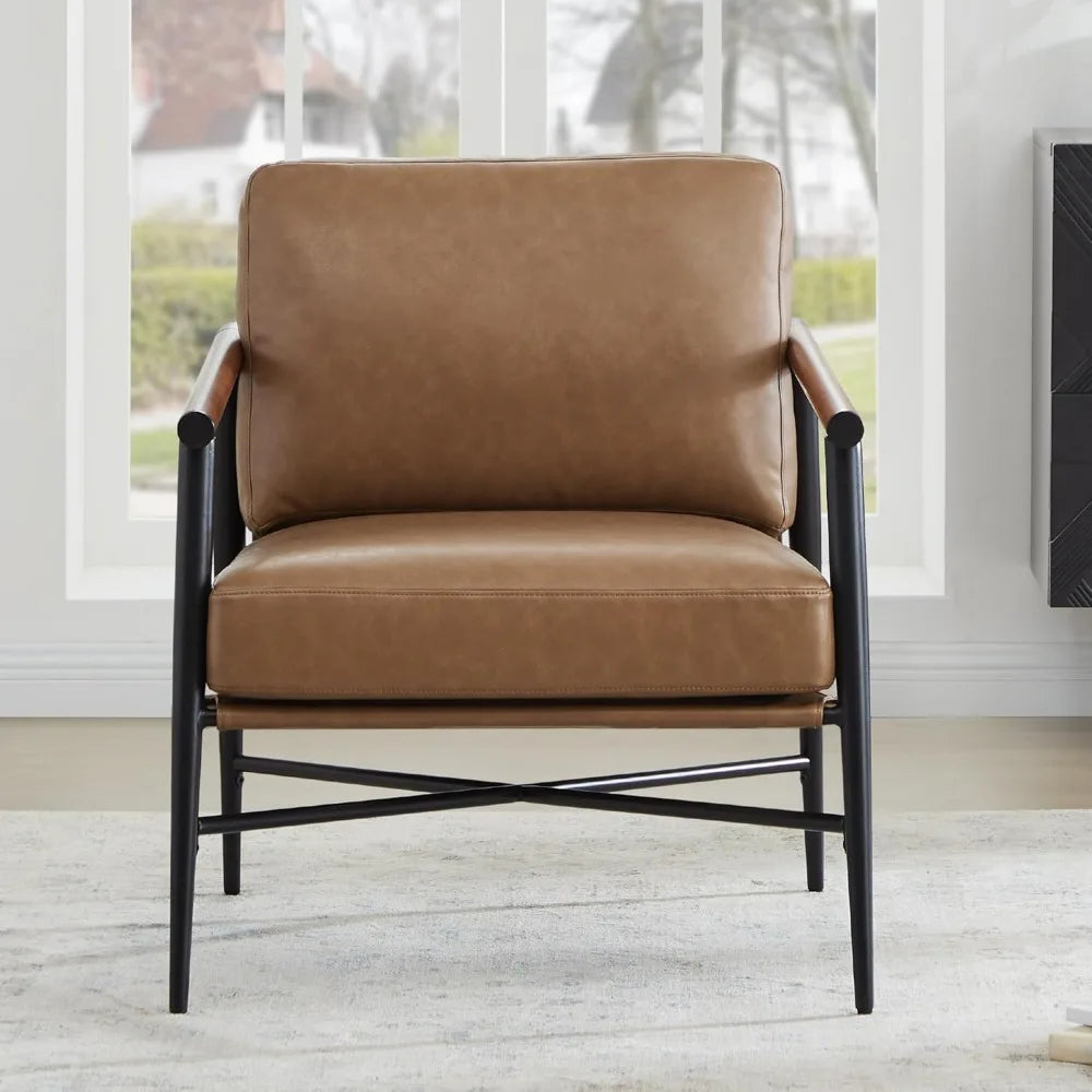 Mid-Century Accent Chair Duo