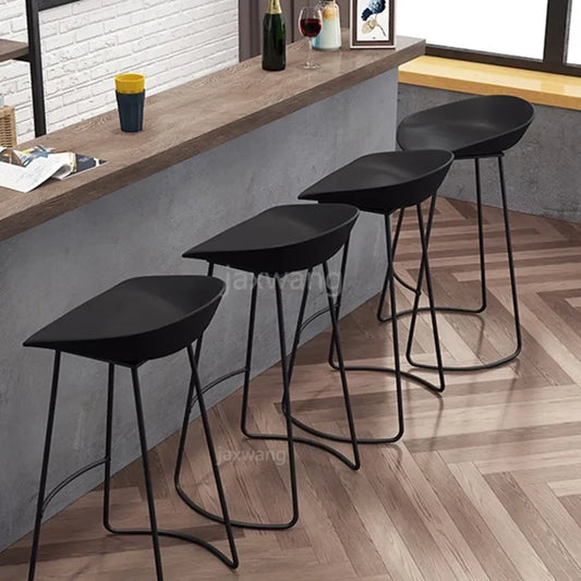 High Footstool Bar Chair