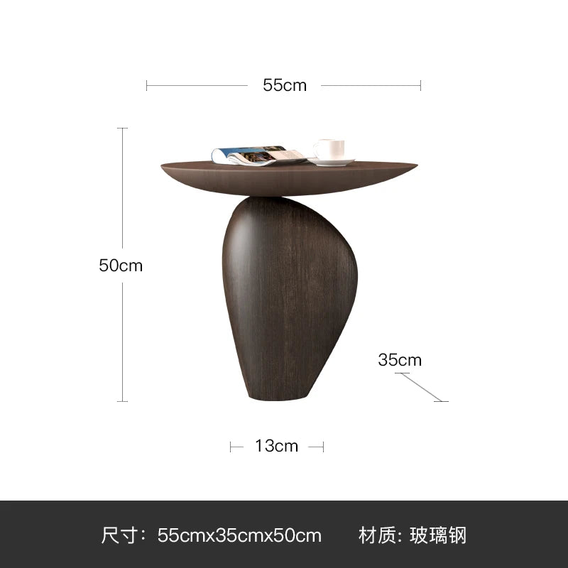 Terra Cobblestone Accent Table